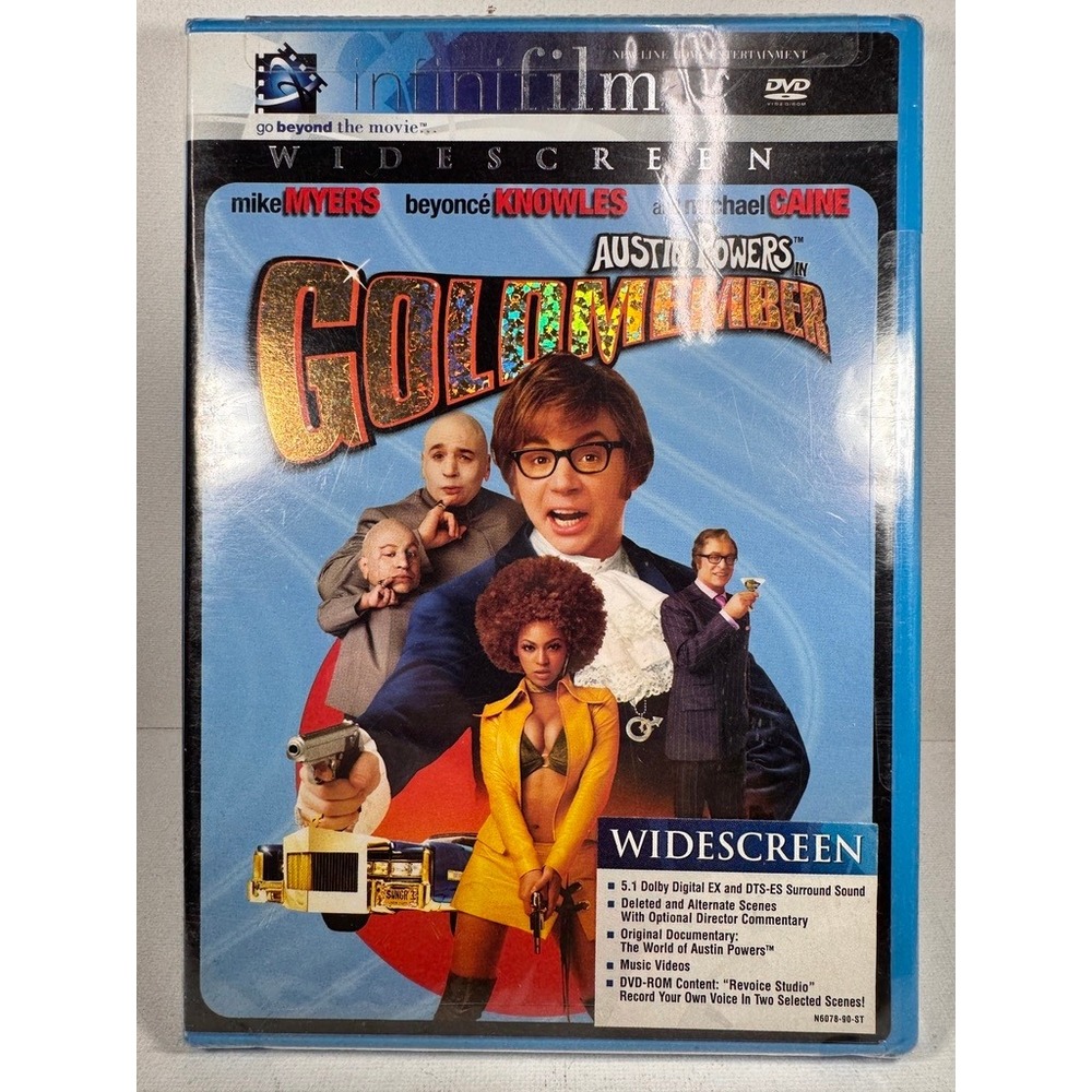 Austin Powers in Goldmember DVD Infinifilm Widescreen Mike Myers Beyonce 2002